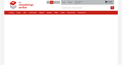 Desktop Screenshot of deverpakkingswinkel.com